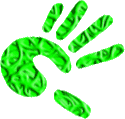 hand paint green